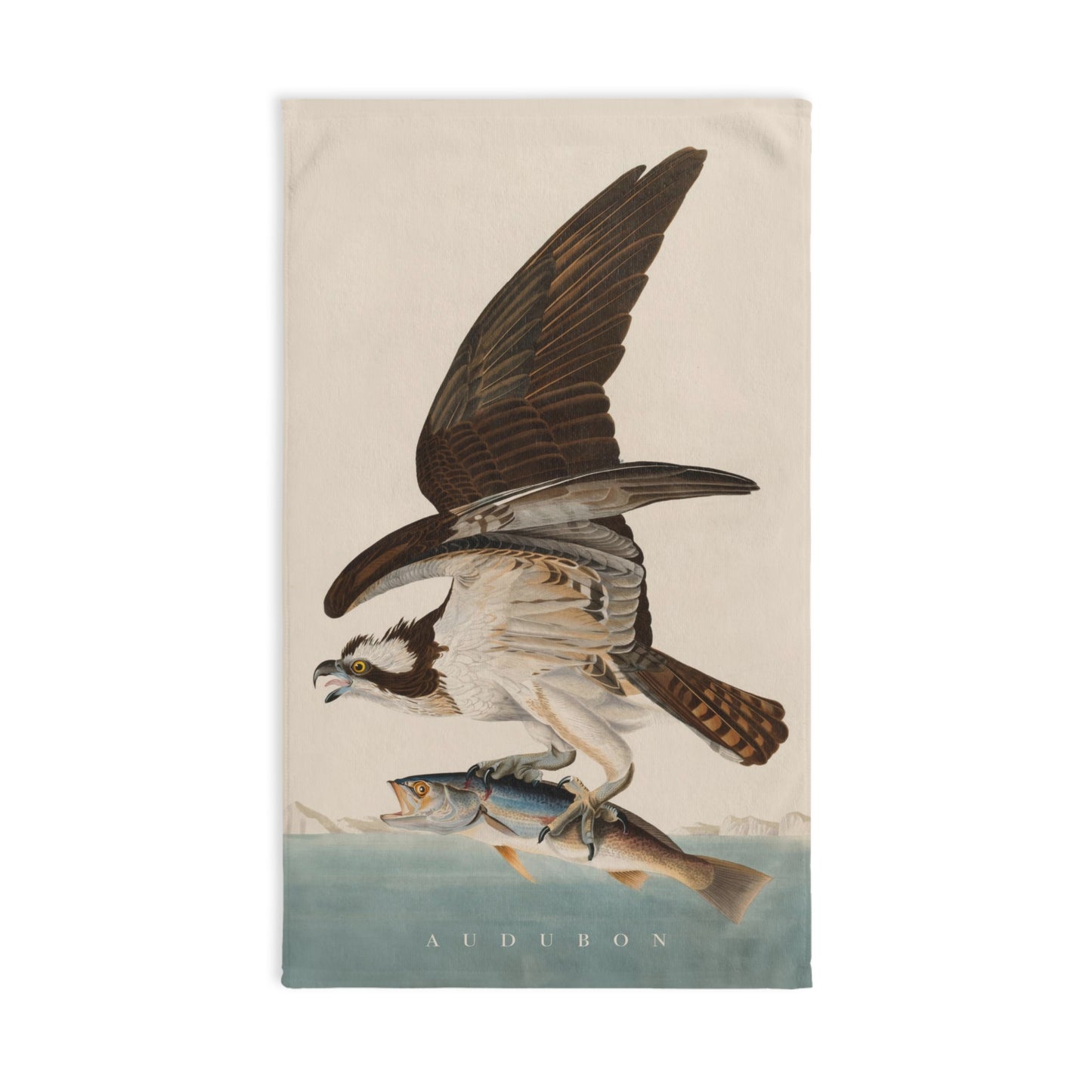 John J. Audubon Fish Hawk Hand Towel